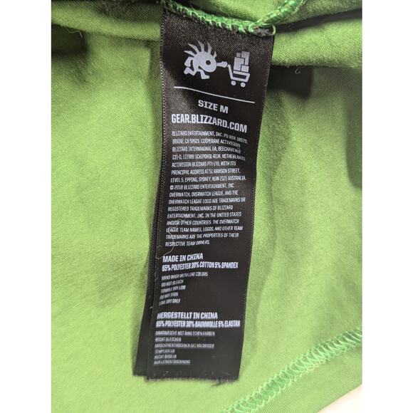 LA Valiant Overwatch League Jersey MEDIUM Shirt Inaugural Season - Picture 3 of 9